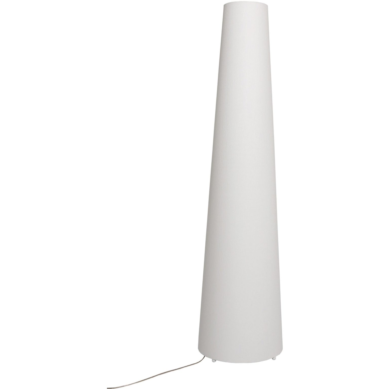 Shaped natural linen floor lights - lalampa.eu